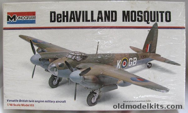 Monogram 1/48 De Havilland Mosquito - N.F.II / Mk.IV / F.B.VI / II - White Box Issue, 6849 plastic model kit